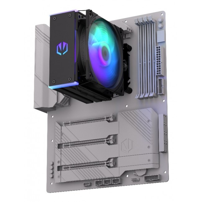 ENDORFY Fera 5 Black ARGB Processor Air cooler 12 cm 1 pc(s) ENDORFY Fera 5 Black ARGB Processor Air cooler 12 cm 1 pc(s)
