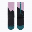 BUFF Merino MW Crew Socks MWC1 Socks, Black - Purple L