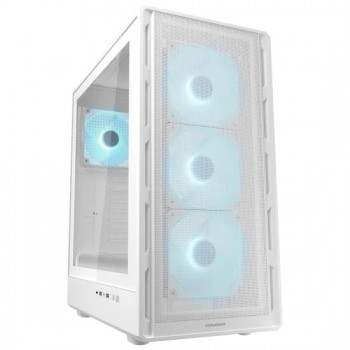 COUGAR Midi Tower Case Airface Pure PRO, ARGB, White