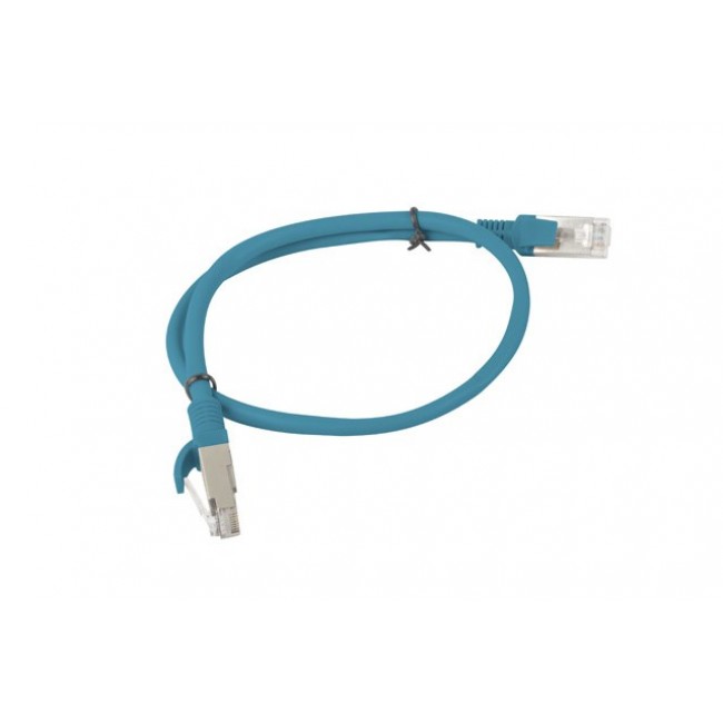 Lanberg PCU5-10CC-0050-B networking cable Blue 0.5 m Cat5e U/UTP (UTP)