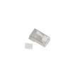 Lanberg PLS-6000 wire connector RJ-45 Stainless steel, Transparent Lanberg PLS-6000 wire connector RJ-45 Stainless steel, Transparent