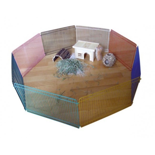 KERBL Playpen for Rodents - 8 elements 34x23 cm