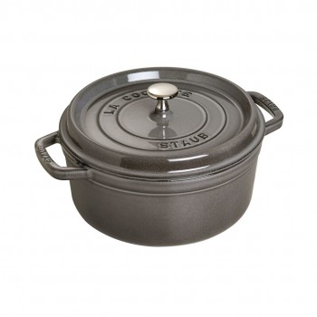 Staub 40509-312-0 saucepan 5.25 L Round Graphite, Grey