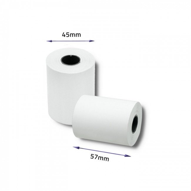 Qoltec 51896 Thermal roll 57 x 20 | 55g / m2 | 10 pcs. | BPA free Qoltec 51896 Thermal roll 57 x 20 | 55g / m2 | 10 pcs. | BPA free