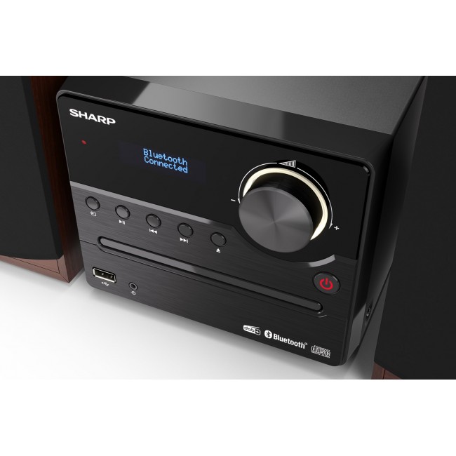 Sharp XL-B517D Home audio micro system 45 W Brown Sharp XL-B517D Home audio micro system 45 W Brown