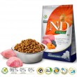 FARMINA N&D GF PUMPKIN DOG LAMB&BLUEBERRY PUPPY MEDIUM/MAXI 12kg
