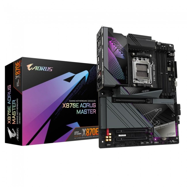 Gigabyte X870E AORUS MASTER (X870,AM5,ATX,DDR5) Gigabyte X870E AORUS MASTER (X870,AM5,ATX,DDR5)