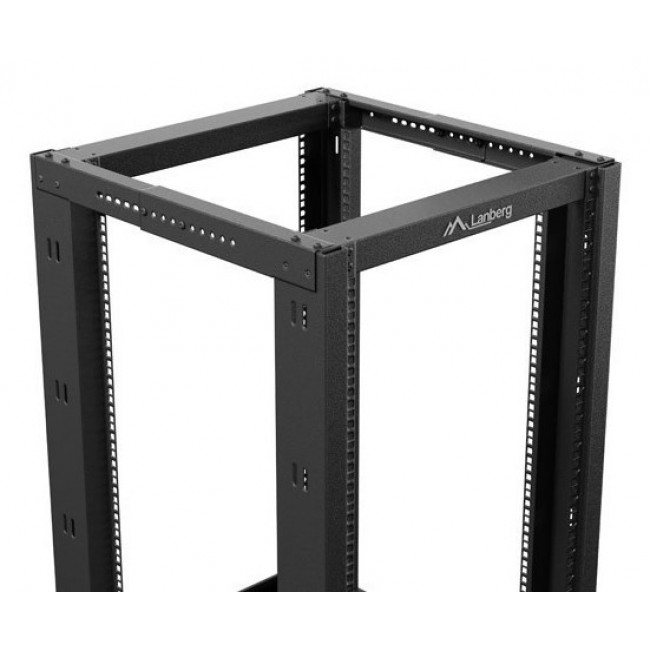 OPEN RACK 18U 600X800 BLACK LANBERG