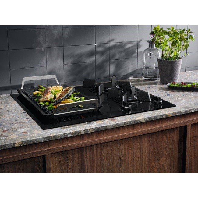 Induction-gas hob ELECTROLUX KDI641723K 800 Mixed 60 cm Black Induction-gas hob ELECTROLUX KDI641723K 800 Mixed 60 cm Black