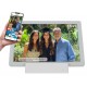 Denver PFF-1070W digital photo frame White 25.6 cm (10.1