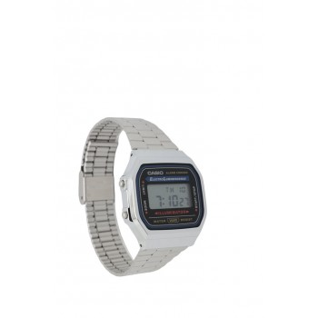 Casio A168WA Watch unisex digital silver