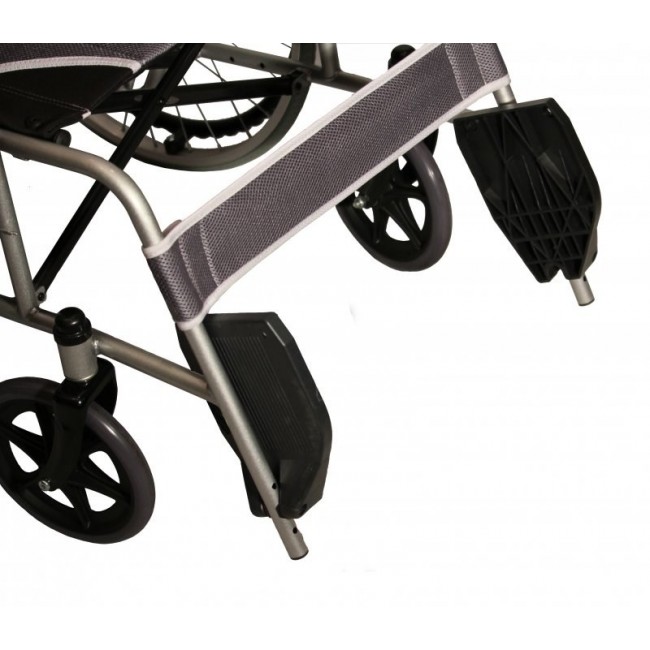 Lightweight steel Wheelchair with brakes AT52301