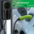 Qoltec Mobile EV Car Charger Adjustable 2in1 Type2 | SCHUKO | 3.5kW | 230V | LCD | Portable | Wallbox | 5m Qoltec Mobile EV Car Charger Adjustable 2in1 Type2 | SCHUKO | 3.5kW | 230V | LCD | Portable | Wallbox | 5m