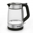 Tefal Glass Kettle KI605830 electric kettle 1.7 L 2200 W Black, Silver, Transparent