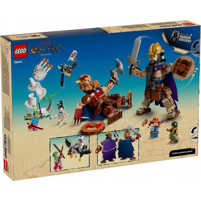LEGO ONE PIECE 75644 Dorry vs Brogy - Giants of Little Garden