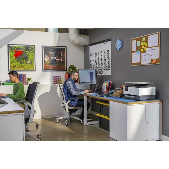 HP OfficeJet Pro 9120b Wireless All-in-One Color Printer, Two-sided printing Copier, Scanner