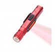 TROIKA ECO KNICKLICHT Red Hand flashlight + Headband flashlight COB LED