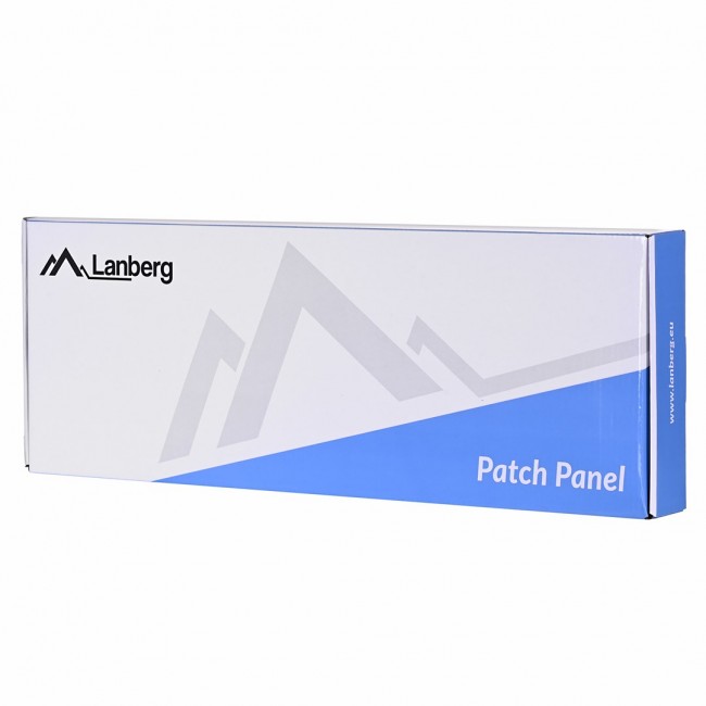 Lanberg PPKS-1124-B patch panel 1U Lanberg PPKS-1124-B patch panel 1U