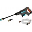 Gardena AquaClean 24/18V P4A pressure washer Compact Battery 250 l/h Black, Blue, Orange