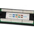 Equip 24-Port Cat.5e Unshielded Patch Panel, Black Equip 24-Port Cat.5e Unshielded Patch Panel, Black