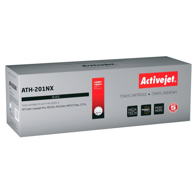 Activejet ATH-201NX toner (replacement for HP 201X CF400X Supreme 2800 pages black)