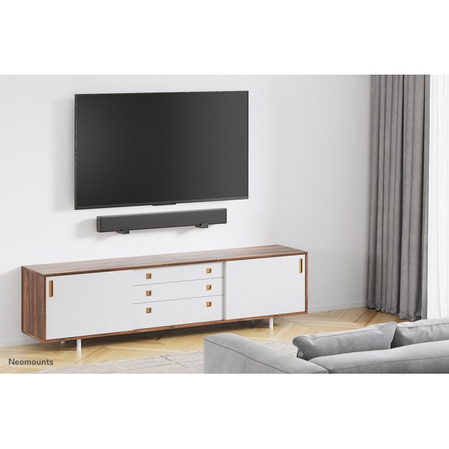 Neomounts AWL29-550BL1 Videobar/soundbar holder wall - max 15 kg - universal Neomounts AWL29-550BL1 Videobar/soundbar holder wall - max 15 kg - universal