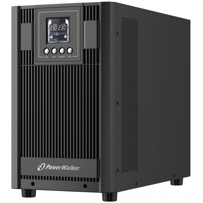 PowerWalker VFI 3000 AT FR uninterruptible power supply (UPS) Double-conversion (Online) 3 kVA 2700 W 4 AC outlet(s) PowerWalker VFI 3000 AT FR uninterruptible power supply (UPS) Double-conversion (Online) 3 kVA 2700 W 4 AC outlet(s)