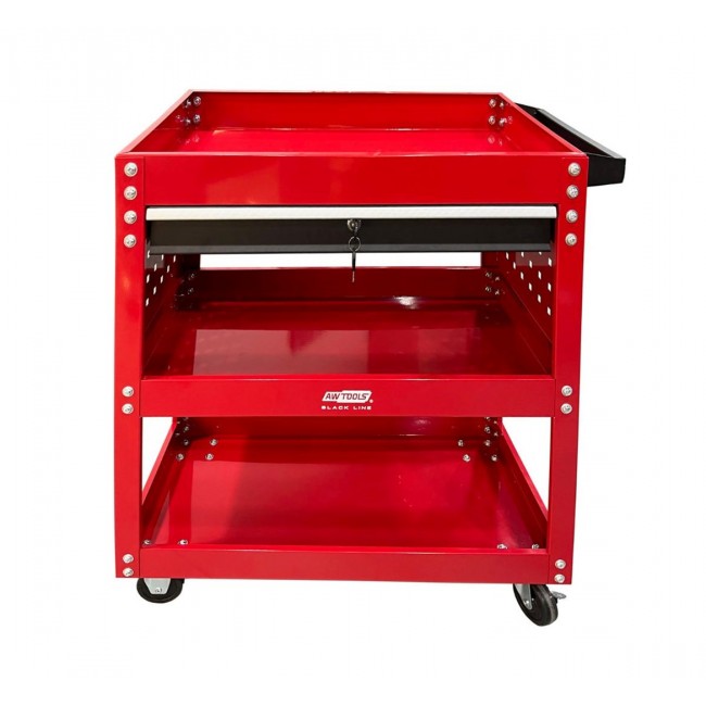 Metal workshop cart 3 levels + 1 drawer Metal workshop cart 3 levels + 1 drawer