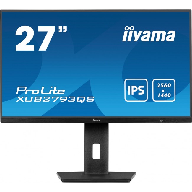 iiyama ProLite XUB2793QS-B7 computer monitor 68.6 cm (27 iiyama ProLite XUB2793QS-B7 computer monitor 68.6 cm (27