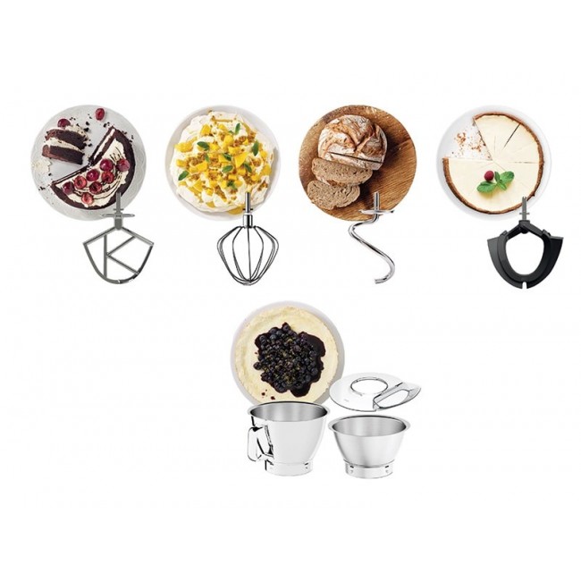 Kenwood KVC85.004SI mixer Stand mixer 1200 W Stainless steel Kenwood KVC85.004SI mixer Stand mixer 1200 W Stainless steel