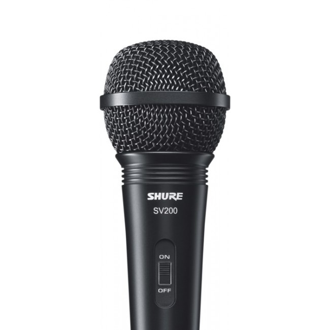 Shure SV200 microphone Black Karaoke microphone Shure SV200 microphone Black Karaoke microphone