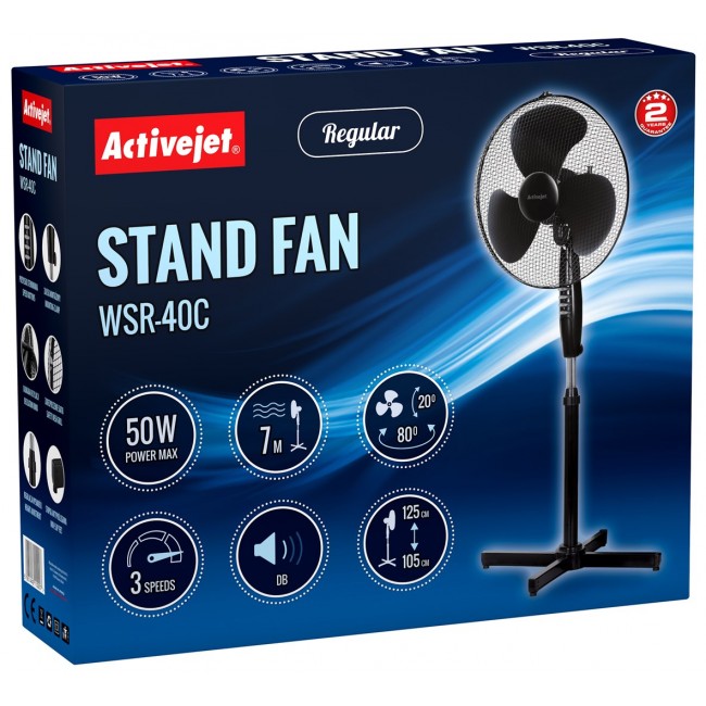 Activejet Regular WSR-40C Stand Fan Activejet Regular WSR-40C Stand Fan