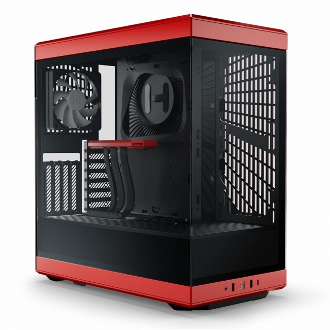 HYTE Y40 Midi Tower Black, Red
