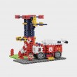 Marioinex Mini Waffle Building Blocks City: Fire Station, 280 pieces
