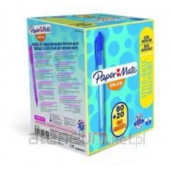 Paper Mate InkJoy Gel 100RT blue pen 80+20 Value