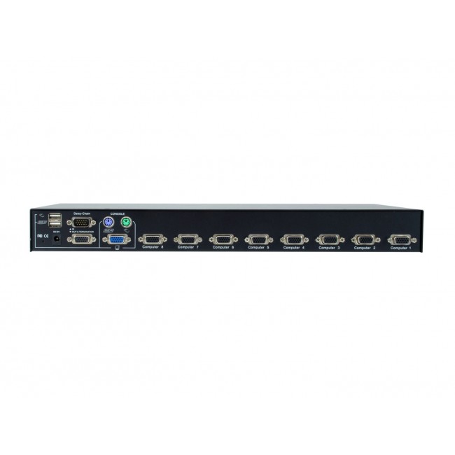 LevelOne 8-Port PS/2-USB VGA KVM Switch