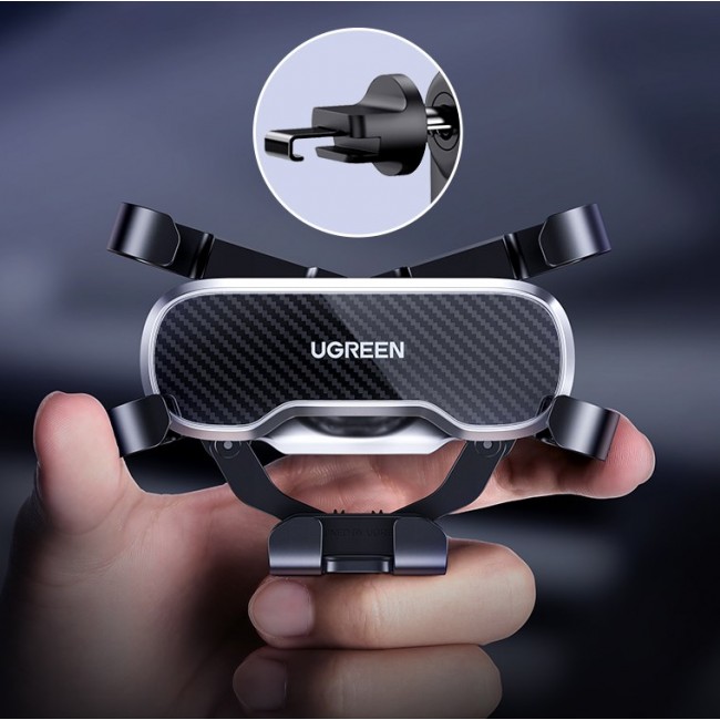 Ugreen 6957303888719 holder Passive holder Mobile phone/Smartphone, Navigator Black
