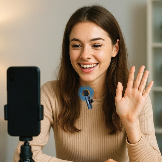 Lavalier microphone set Micro-Mic Duo MT416