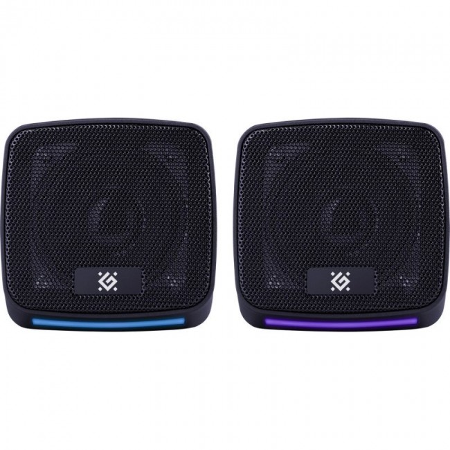 PC Speakers 2.0 DEFENDER J3 2.0 6W LED USB black PC Speakers 2.0 DEFENDER J3 2.0 6W LED USB black