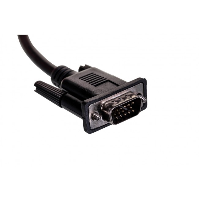Lenovo 0.5m VGA VGA cable VGA (D-Sub) Black Lenovo 0.5m VGA VGA cable VGA (D-Sub) Black