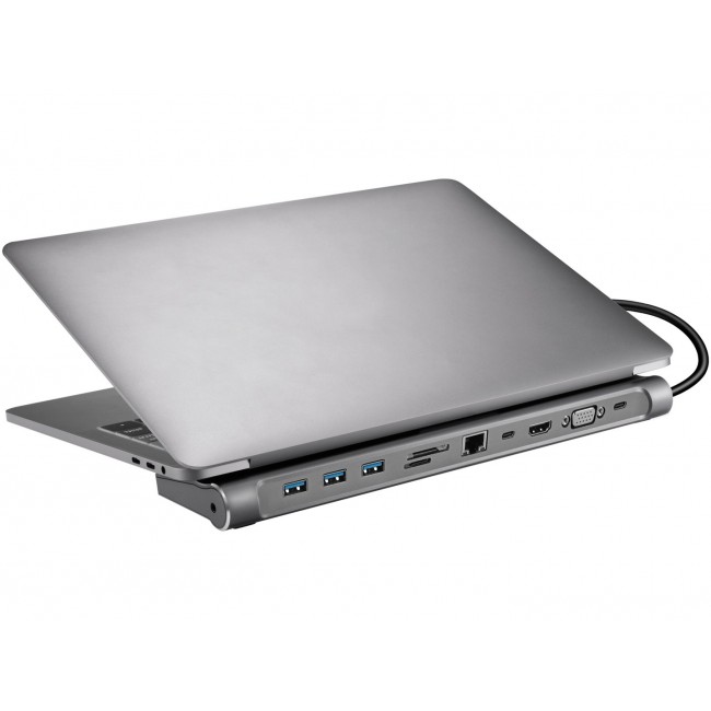 Sandberg USB-C 10-in-1 Docking Station Sandberg USB-C 10-in-1 Docking Station