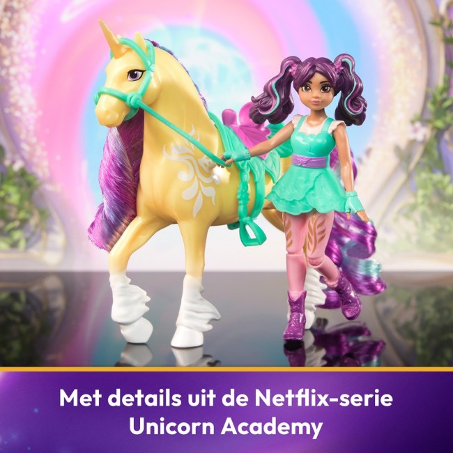 Unicorn Academy, Ava & Leaf with 2 Accessories & Hair Tool, Dolls & Unicorn Toys for Girls Ages 4 and up Unicorn Academy, Ava & Leaf with 2 Accessories & Hair Tool, Dolls & Unicorn Toys for Girls Ages 4 and up