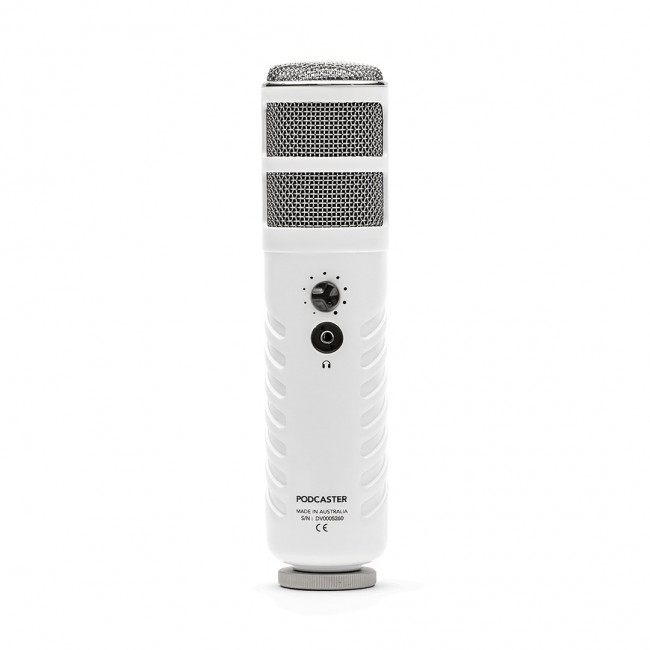 R DE Podcaster White R DE Podcaster White