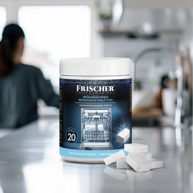 Frischer dishwasher cleaning tablets 20 pcs. Frischer dishwasher cleaning tablets 20 pcs.