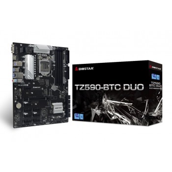 Biostar TZ590-BTC DUO Intel Z590 LGA 1200 (Socket H5) ATX