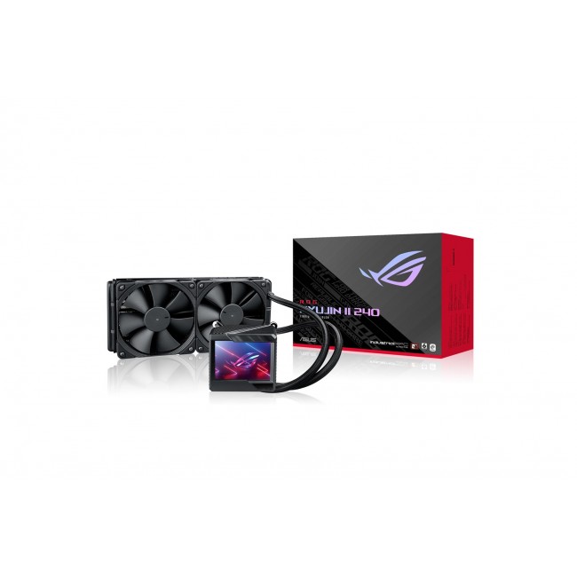 ASUS ROG RYUJIN II 240 Processor All-in-one liquid cooler 12 cm Black 1 pc(s) ASUS ROG RYUJIN II 240 Processor All-in-one liquid cooler 12 cm Black 1 pc(s)