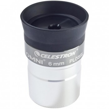 Celestron Omni 6 mm eyepiece Telescope 5 mm Black, Silver