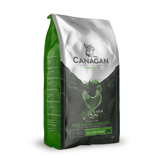 CANAGAN Free Range Chicken chicken - dry cat food - 1.5kg