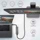 Axagon HMC-5G2 USB 10Gbps hub, 2x USB-A, 2x USB-C, HDMI 4k/60Hz, PD 100W, USB-C cable