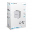 RealPower DeskCharge-65 Travel Universal Grey AC Indoor RealPower DeskCharge-65 Travel Universal Grey AC Indoor